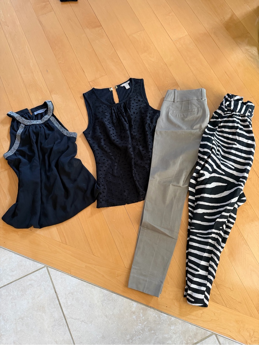 Women’s trouser and blouse set – Versatile Office Staple set of 4